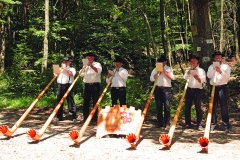 au son des cors des Alpes